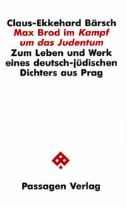 Cover von Max Brod im 'Kampf um das Judentum'