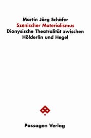 Cover von Szenischer Materialismus