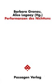 Cover von Performanzen des Nichttuns
