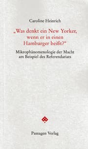 Cover von 'Was denkt ein New Yorker, wenn er in einen Hamburger beißt?'