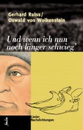 Cover von 'Und wenn ich nun noch länger schwieg''