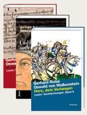 Cover von Lieder. Nachdichtungen