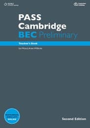Cover von PASS Cambridge BEC Preliminary, Teacher's Book mit 2 Audio-CDs (2nd Edition)