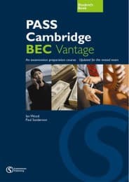 Cover von PASS Cambridge BEC Vantage, Student's Book