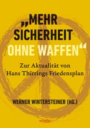 Cover von 'Mehr Sicherheit ohne Waffen'