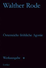 Cover von Werkausgabe Walther Rode 1-4