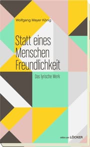 Cover von Statt eines Menschen Freundlichkeit