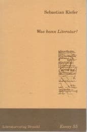 Cover von Was kann Literatur?