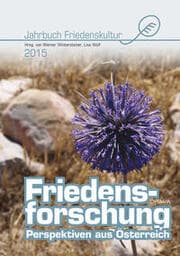 Cover von Friedensforschung. Perspektiven aus Österreich