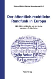 Cover von Der öffentlich rechtliche Rundfunk in Europa