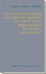 Cover von Literarische Erzählung oder kritische Analyse?