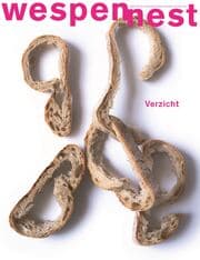 Cover von wespennest - Verzicht