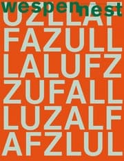 Cover von wespennest - Zufall