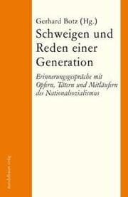 Cover von Schweigen und Reden einer Generation