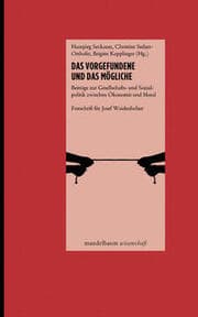 Cover von Das Vorgefundene und das Mögliche