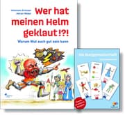 Cover von Bundle 'Wer hat meinen Helm geklaut!?!' und Charakterkarten