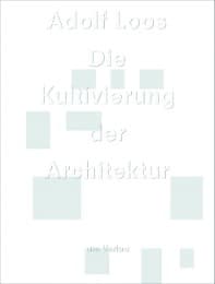 Cover von Adolf Loos