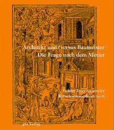 Cover von Architekt und / versus Baumeister