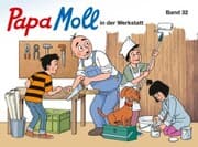 Cover von Papa Moll in der Werkstatt