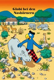 Cover von Globi bei den Nashörnern