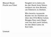 Cover von Flucht aus Tibet