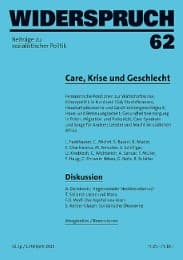 Cover von Widerspruch 62