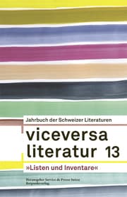 Cover von viceversa literatur 13