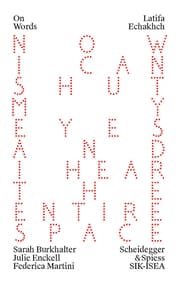 Cover von Latifa Echakhch