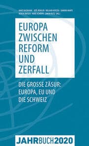 Cover von Jahrbuch Denknetz 2020: Europa zwischen Reform und Zerfall