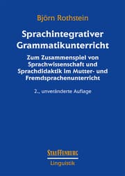 Cover von Sprachintegrativer Grammatikunterricht