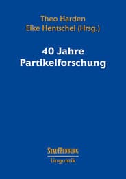Cover von 40 Jahre Partikelforschung