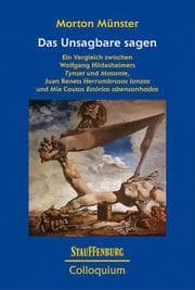 Cover von Das Unsagbare sagen