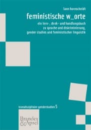 Cover von feministische w_orte