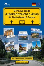 Cover von Der neue große AUTOKENNZEICHEN ATLAS für Deutschland und Europa