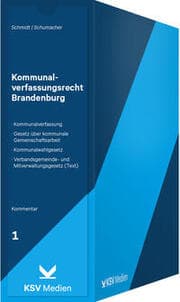 Cover von Kommunalverfassungsrecht Brandenburg