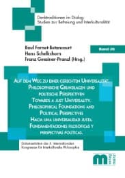 Cover von Auf dem Weg zu einer gerechten Universalität