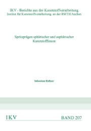 Cover von Spritzprägen sphärischer und asphärischer Kunststofflinsen