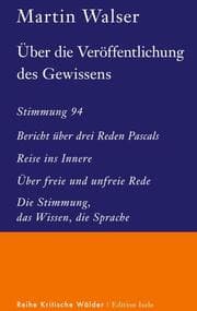 Cover von Über die Veröffentlichung des Gewissens