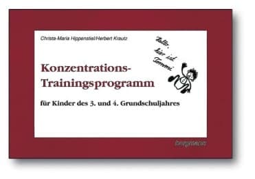 Cover von Konzentrations-Trainingsprogramm