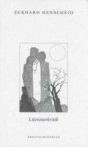Cover von Gesammelte Werke in Einzelausgaben / Literaturkritik