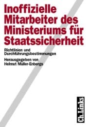 Cover von Inoffizielle Mitarbeiter des Ministeriums für Staatssicherheit