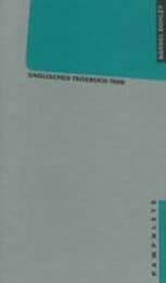 Cover von Englisches Tagebuch 1988