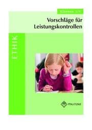 Cover von Vorschläge für Leistungskontrollen Klassen 3/4 - Ethik