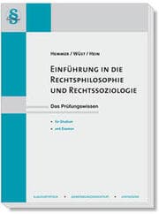 Cover von Einführung in die Rechtsphilosophie und Rechtssoziologie