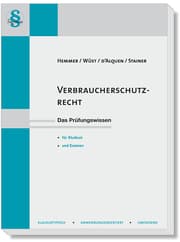 Cover von Verbraucherschutzrecht