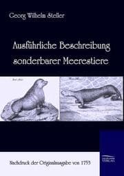 Cover von Ausführliche Beschreibung sonderbarer Meerestiere (1753)