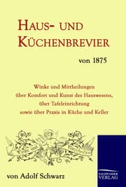 Cover von Haus- und Küchenbrevier von 1875