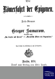 Cover von Die Römerfahrt der Epigonen