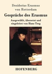 Cover von Gespräche des Erasmus