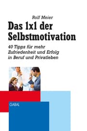 Cover von Das 1x1 der Selbstmotivation